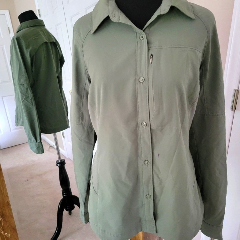Columbia Sportswear - M - outdoor sun shading button down